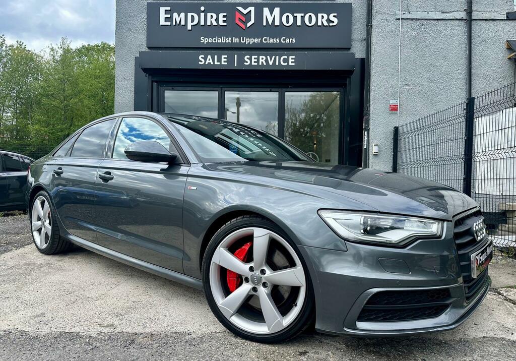 Audi A6 Saloon 3.0 Bitdi V6 Black Edition Tiptronic Quattro Euro Grey