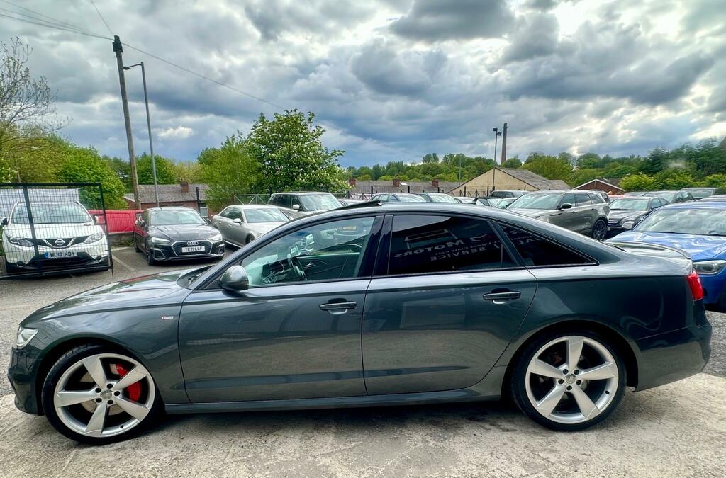 Audi A6 Saloon 3.0 Bitdi V6 Black Edition Tiptronic Quattro Euro Grey #5