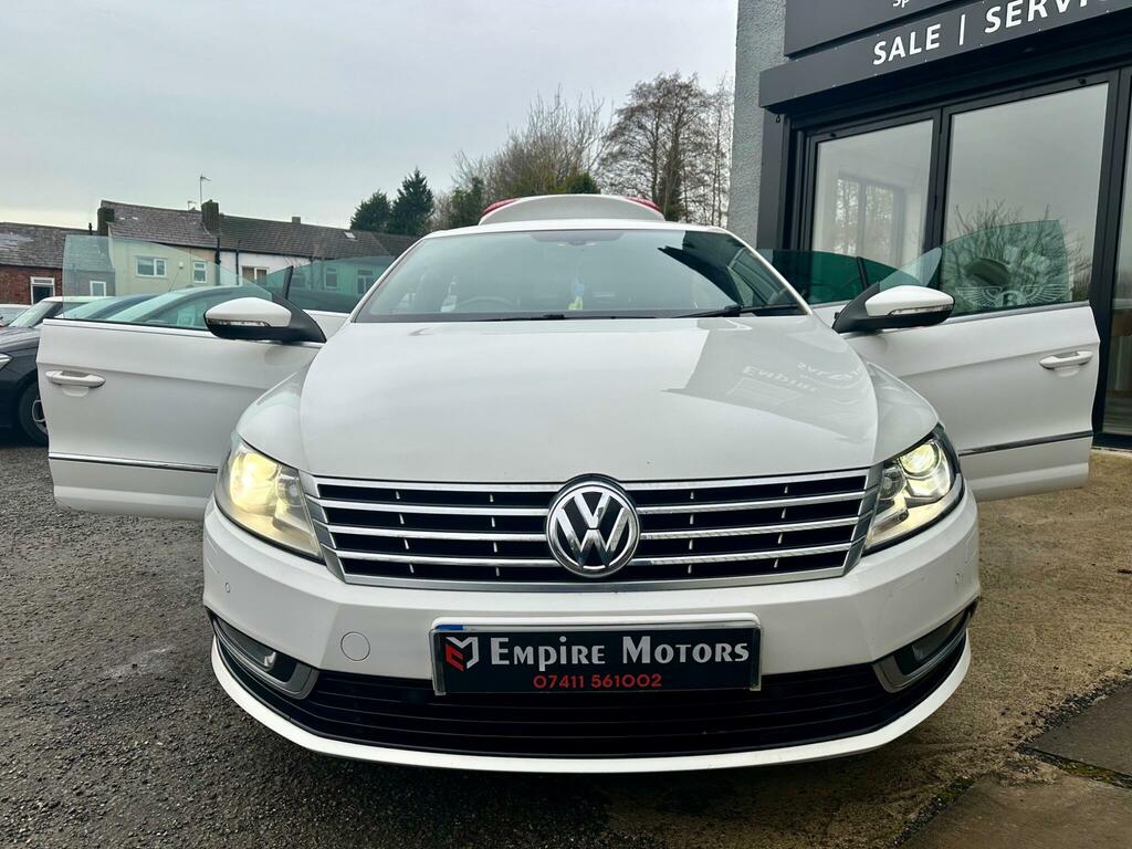 Volkswagen CC 2.0 Tdi Bluemotion Tech Gt Dsg Euro 5 Ss White #2