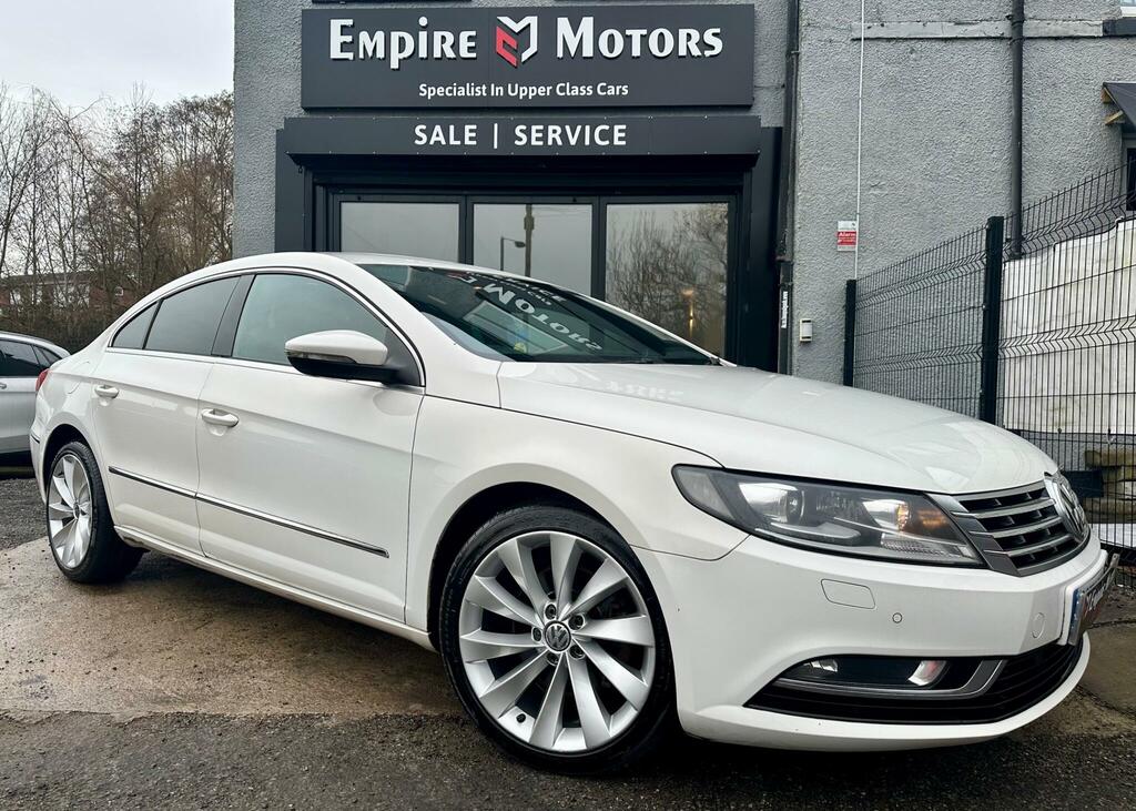 Volkswagen CC 2.0 Tdi Bluemotion Tech Gt Dsg Euro 5 Ss White