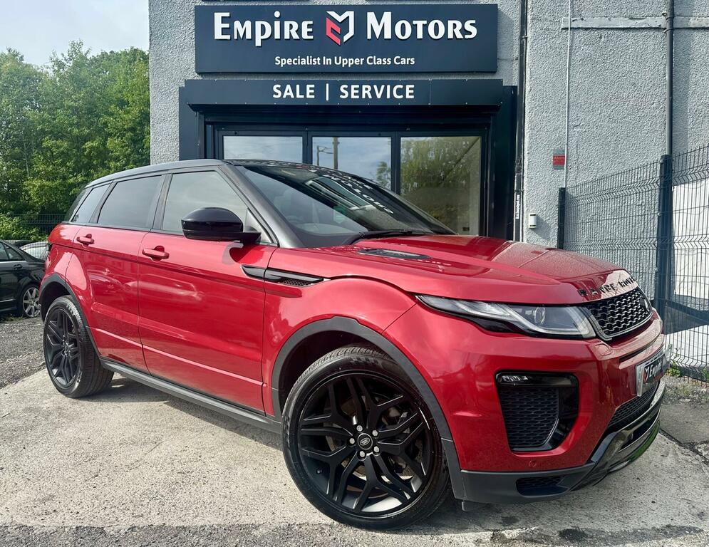 Land Rover Range Rover Evoque 2.0 Td4 Hse Dynamic 4Wd Euro 6 Ss Red