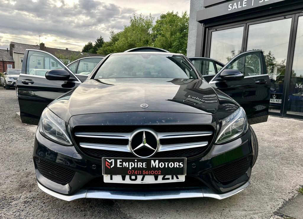 Mercedes-Benz C Class 2.1 C220d Amg Line G-tronic Euro 6 Ss Black #2