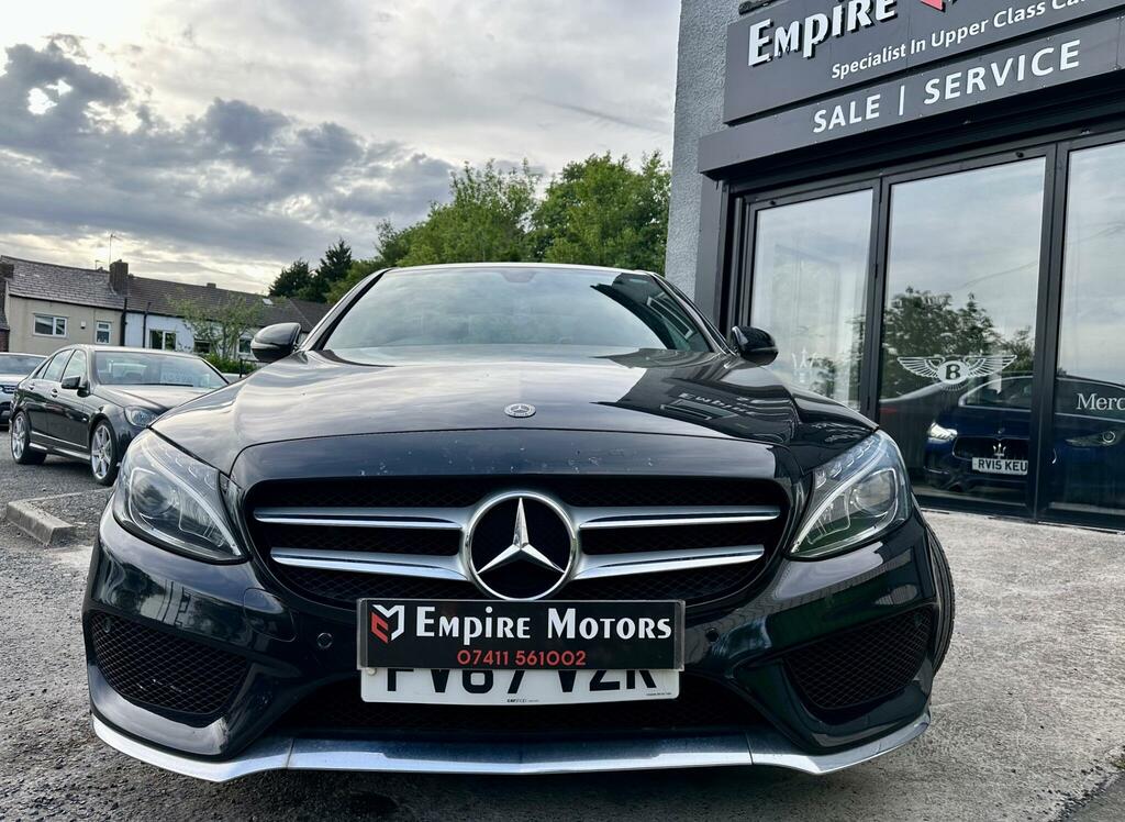 Mercedes-Benz C Class 2.1 C220d Amg Line G-tronic Euro 6 Ss Black #5