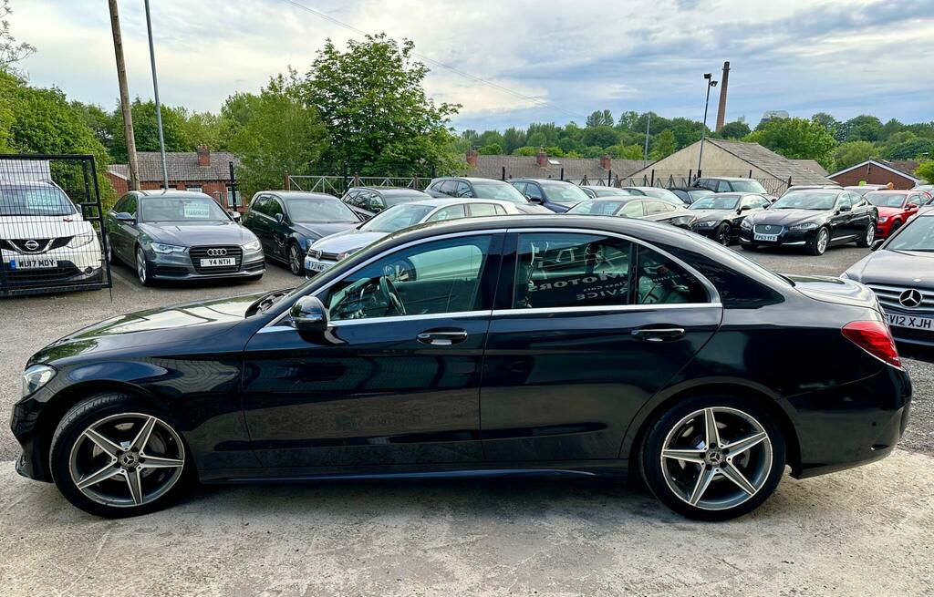Mercedes-Benz C Class 2.1 C220d Amg Line G-tronic Euro 6 Ss Black #4