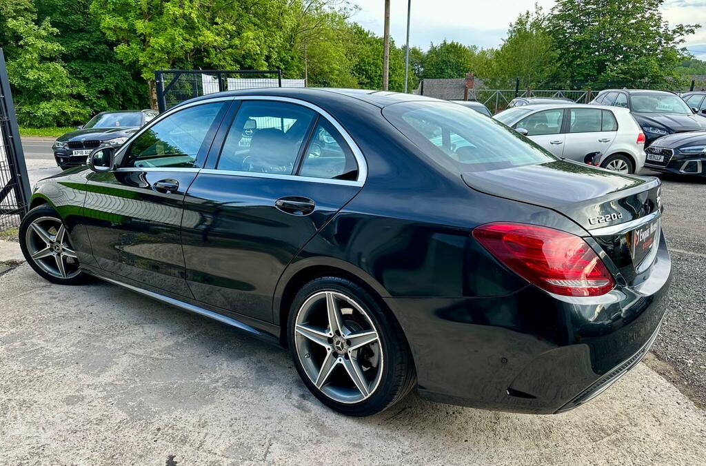 Mercedes-Benz C Class 2.1 C220d Amg Line G-tronic Euro 6 Ss Black #3