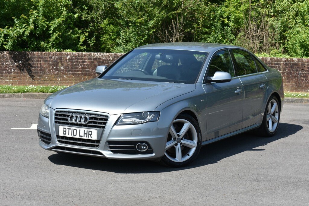 Audi A4 Saloon 2.0 Tdi S Line 201010 Grey #2