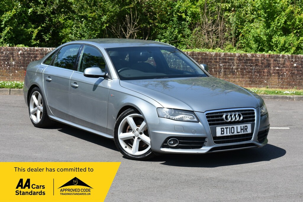 Audi A4 Saloon 2.0 Tdi S Line 201010 Grey