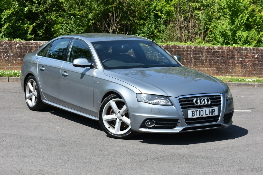 Audi A4 Saloon 2.0 Tdi S Line 201010 Grey #3