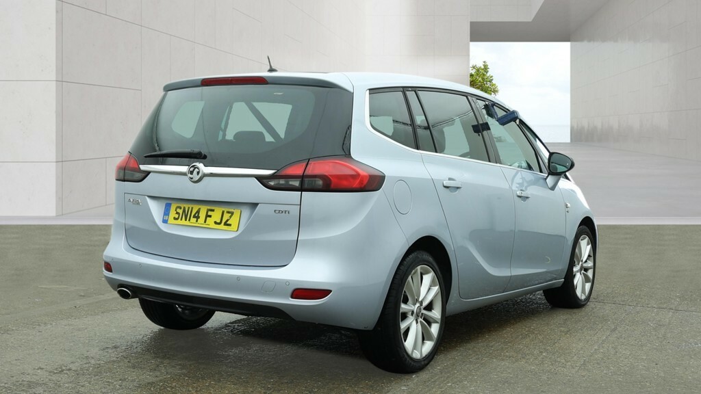 Vauxhall Zafira Tourer Mpv 2.0 Cdti Elite 201414 SN14FJZ Silver #3