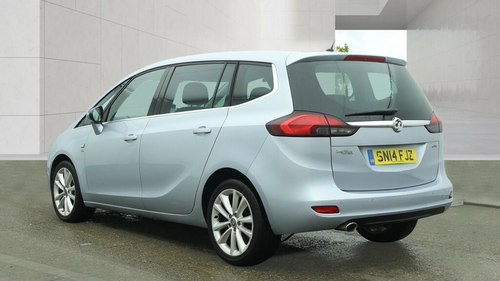 Vauxhall Zafira Tourer Mpv 2.0 Cdti Elite 201414 SN14FJZ Silver #4