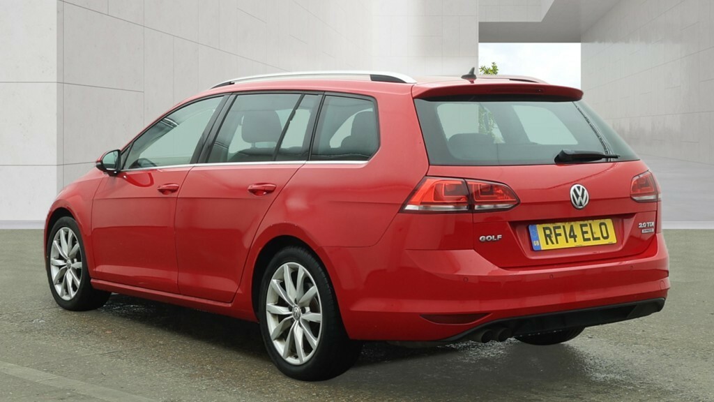 Volkswagen Golf Estate 2.0 Tdi Bluemotion Tech Gt 201414 RF14ELO Red #3