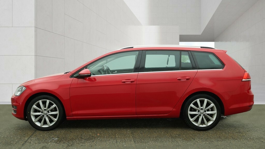 Volkswagen Golf Estate 2.0 Tdi Bluemotion Tech Gt 201414 RF14ELO Red #6