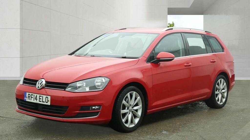 Volkswagen Golf Estate 2.0 Tdi Bluemotion Tech Gt 201414 RF14ELO Red #2