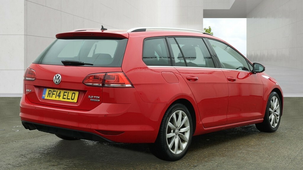 Volkswagen Golf Estate 2.0 Tdi Bluemotion Tech Gt 201414 RF14ELO Red #4