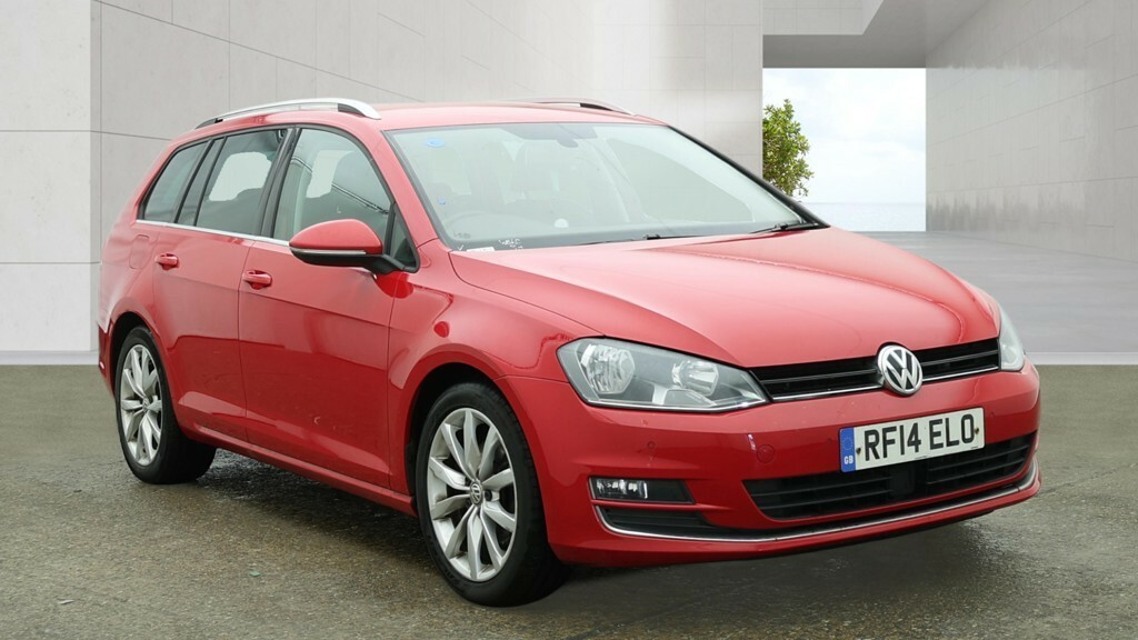 Volkswagen Golf Estate 2.0 Tdi Bluemotion Tech Gt 201414 Red