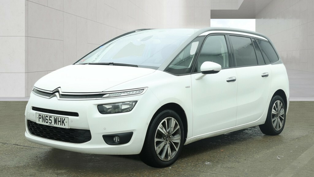 Citroen Grand C4 Picasso Mpv 1.6 Bluehdi Exclusive 201565 White #2