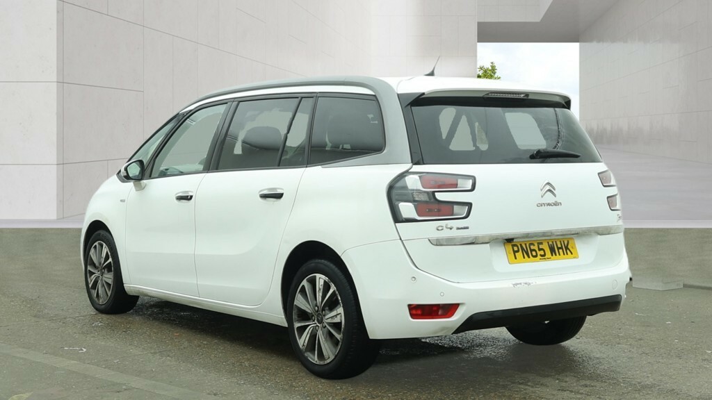 Citroen Grand C4 Picasso Mpv 1.6 Bluehdi Exclusive 201565 White #4
