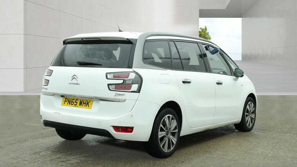 Citroen Grand C4 Picasso Mpv 1.6 Bluehdi Exclusive 201565 White #3