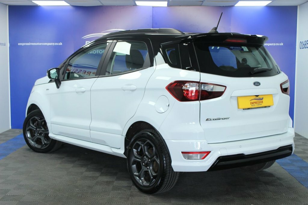 Ford Ecosport 1L St-line CP69JKN White #2