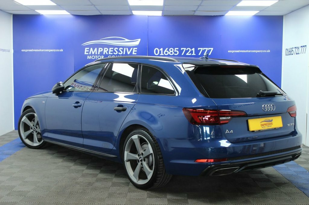 Audi A4 Avant 2L Black Edition WH19ZYJ Blue #2