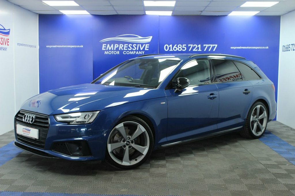 Audi A4 Avant 2L Black Edition WH19ZYJ Blue #3