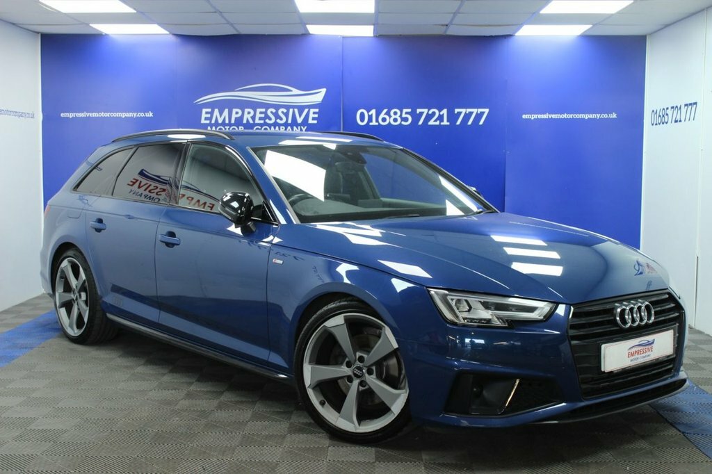 Audi A4 Avant 2L Black Edition Blue