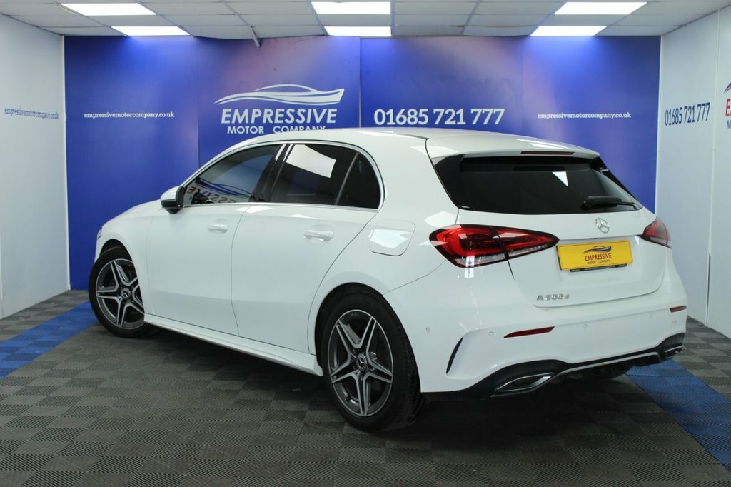 Mercedes-Benz A Class 2L Amg Line GX69OSW White #4