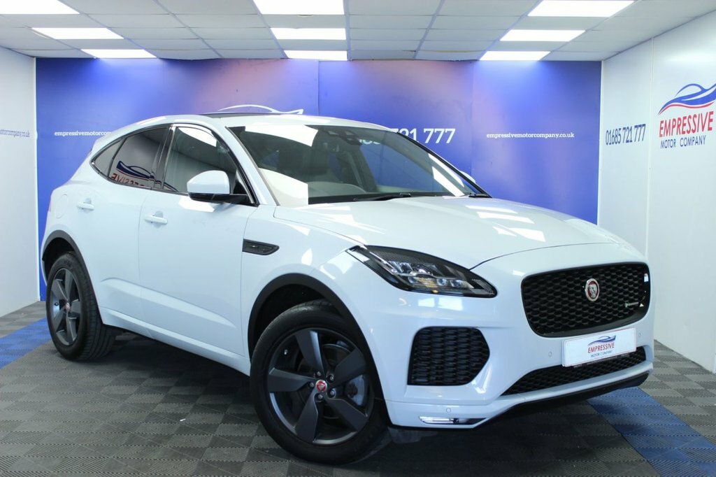 Jaguar E-Pace 2L Chequered Flag White