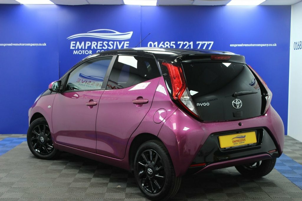 Toyota Aygo 1L X-cite CA18VKB Purple #2