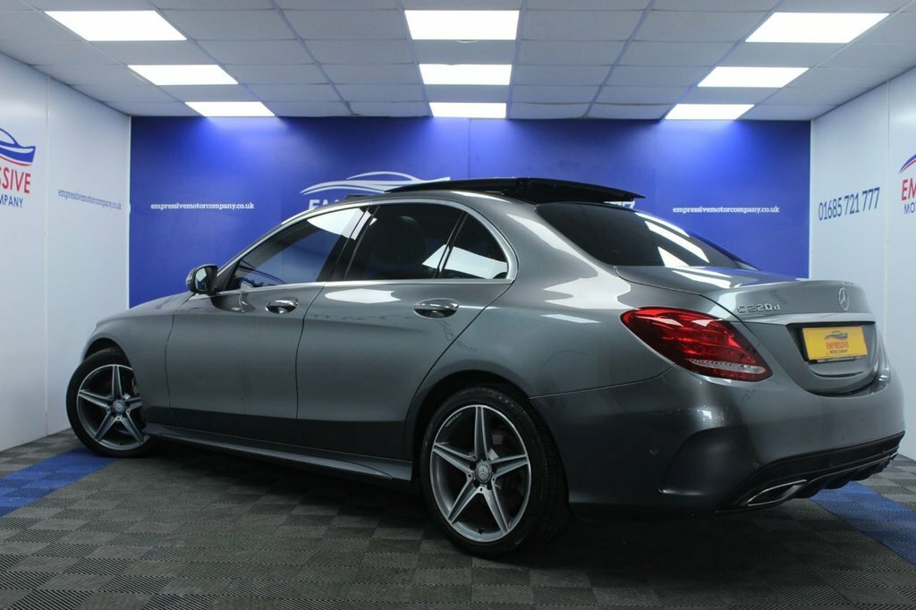 Mercedes-Benz C Class 2.1L C 220 D Amg Line Premium KX17NEF Grey #2