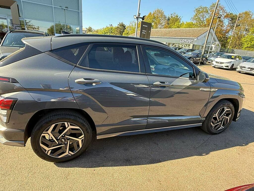 Hyundai Kona 1.6T 138 N Line S Dct EN75YRL Grey #4