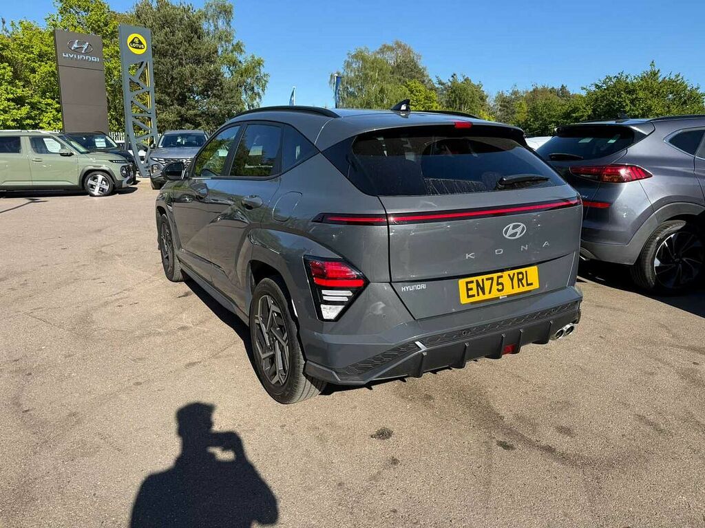 Hyundai Kona 1.6T 138 N Line S Dct EN75YRL Grey #3