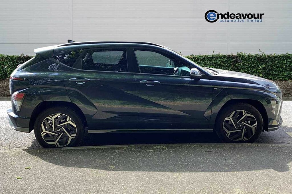 Hyundai Kona 1.6T 138 N Line LS26DLF Blue #4