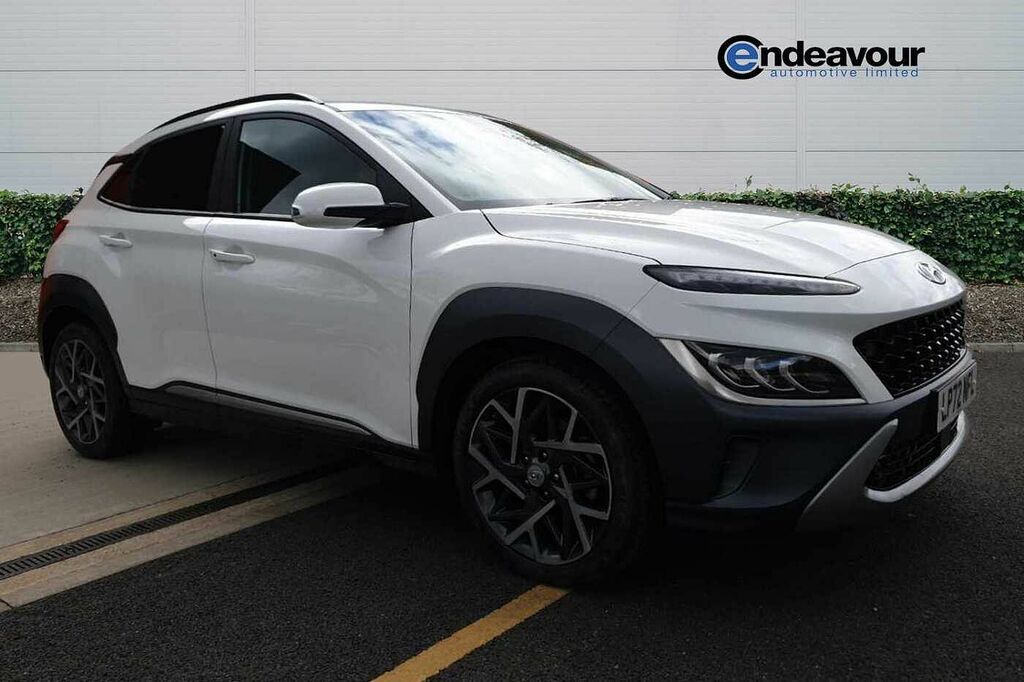 Hyundai Kona 1.6 Gdi Hybrid Ultimate Dct White