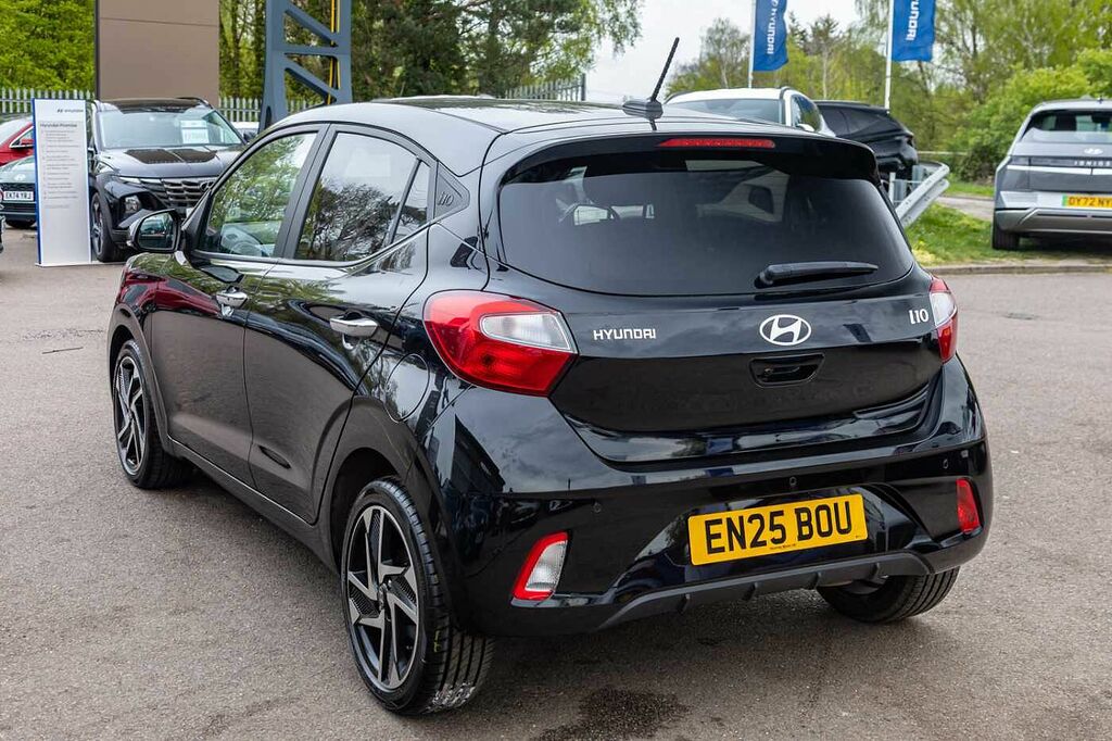 Hyundai I10 1.2 79 Premium Nav EN25BOU Black #3