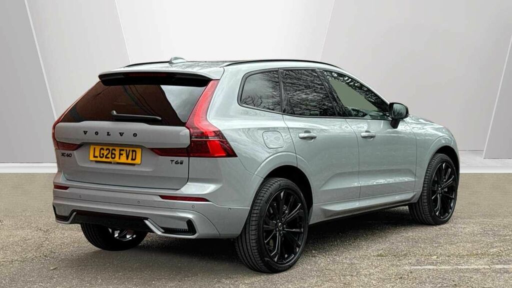 Volvo XC60 Black Edition Plus, T6 Awd Plug-in Hybrid, Electri LG26FVD Grey #2