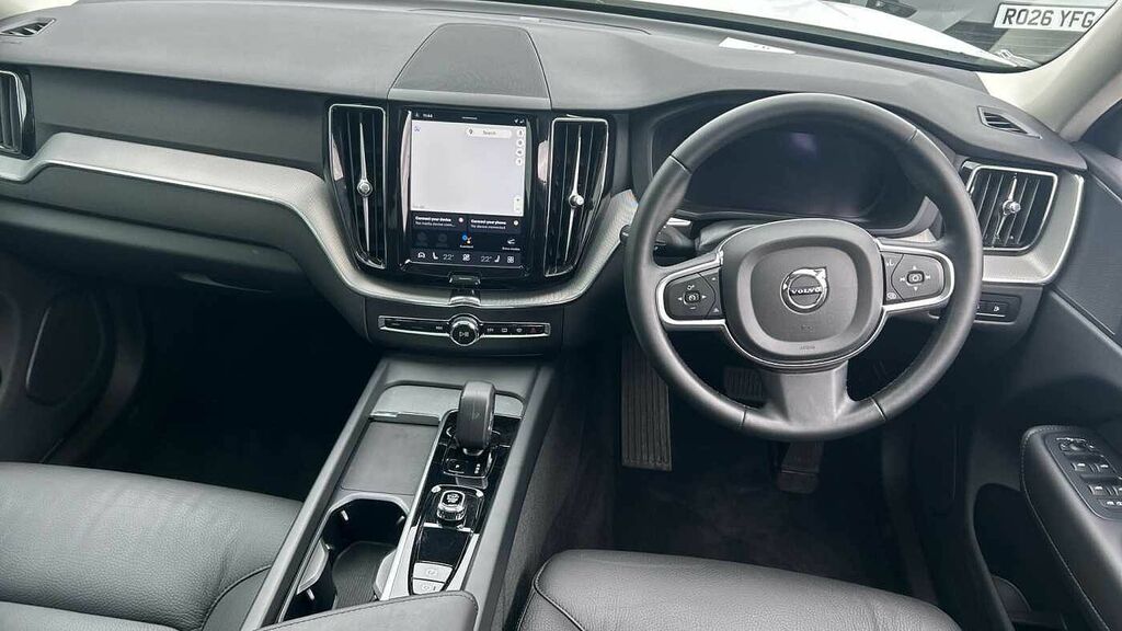 Volvo XC60 Core, T6 Awd Plug-in Hybrid, Brig RO25NPV White #5