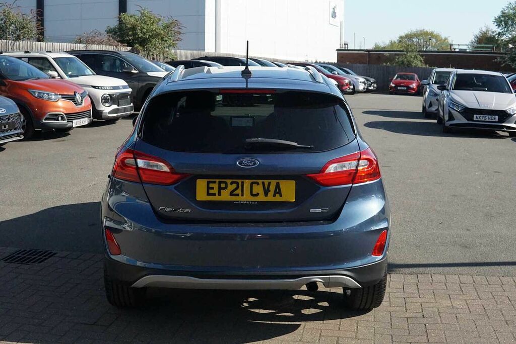 Ford Fiesta 1.0 Ecoboost Hybrid Mhev 125 Active X Edition EP21CVA Blue #5