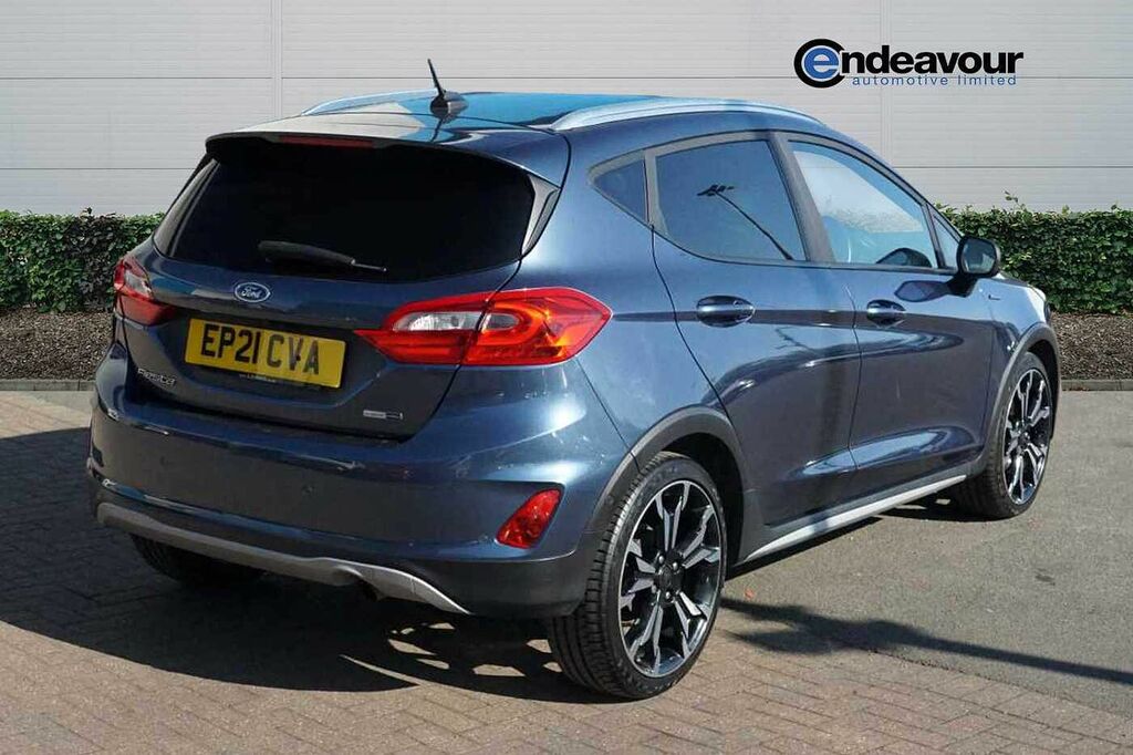 Ford Fiesta 1.0 Ecoboost Hybrid Mhev 125 Active X Edition EP21CVA Blue #4
