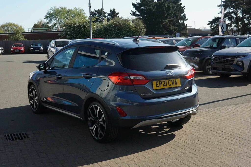 Ford Fiesta 1.0 Ecoboost Hybrid Mhev 125 Active X Edition EP21CVA Blue #6