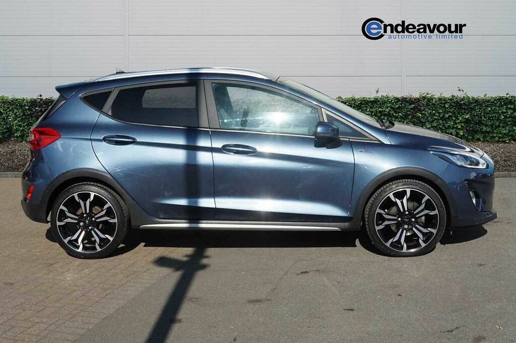 Ford Fiesta 1.0 Ecoboost Hybrid Mhev 125 Active X Edition EP21CVA Blue #3