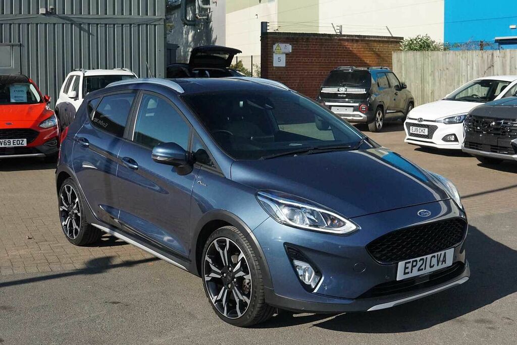 Ford Fiesta 1.0 Ecoboost Hybrid Mhev 125 Active X Edition EP21CVA Blue #2