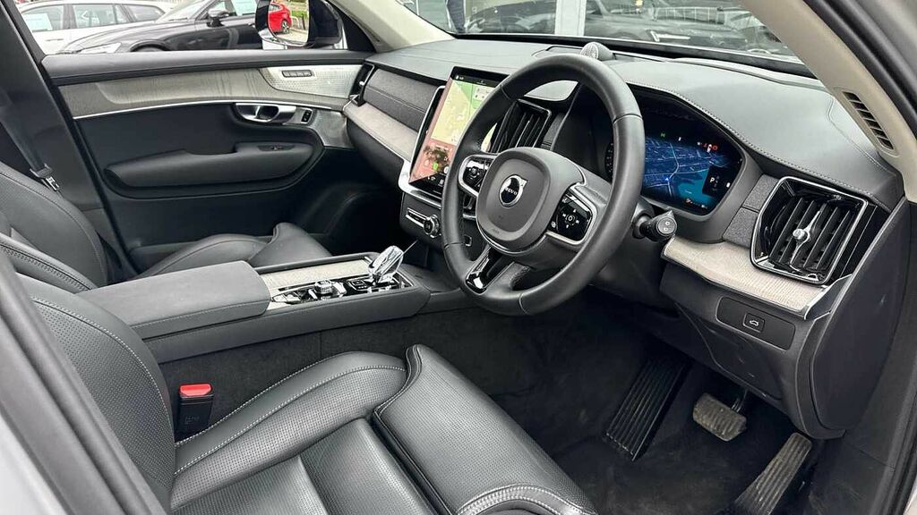 Volvo XC90 Ultra, B5 Awd Mild Hybrid, Dark, 7 Seats RF74VMJ Silver #4
