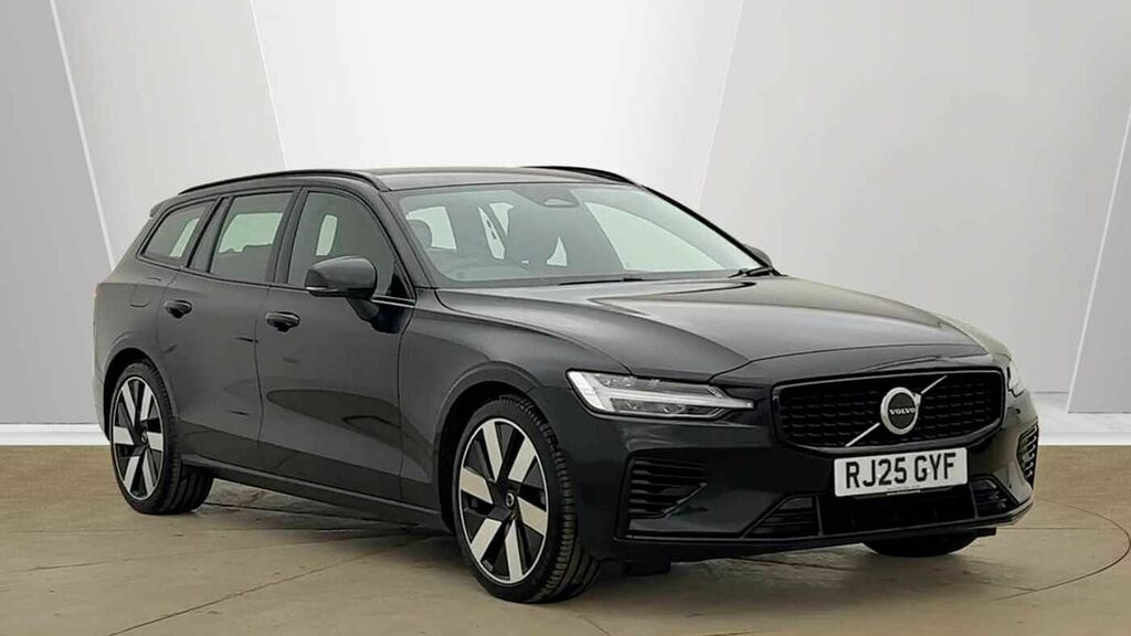 Volvo V60 Plus, T6 Awd Plug-in Hybrid, Dark Black