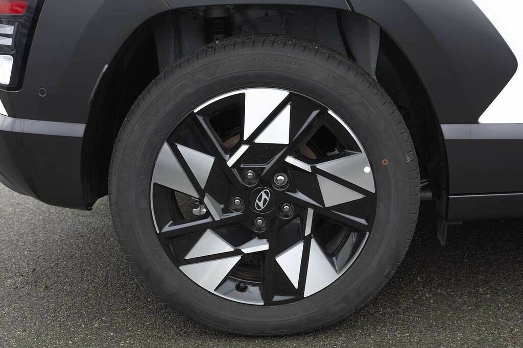 Hyundai Kona 1.6 Hybrid 129 Ultimate Dct AX75KZH White #5