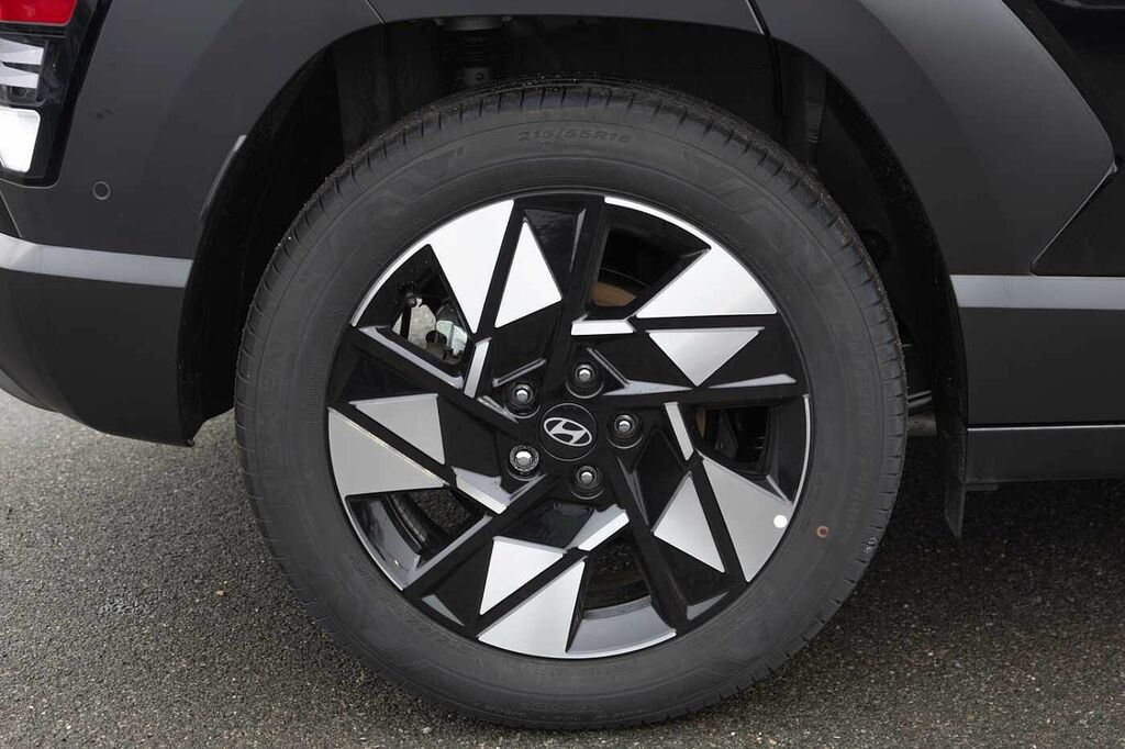 Hyundai Kona 1.6 Hybrid 129 Ultimate Dct AX75LNP Black #5