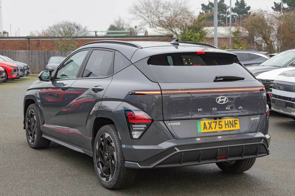 Hyundai Kona 160Kw N Line S 65Kwh AX75HNF Grey #3