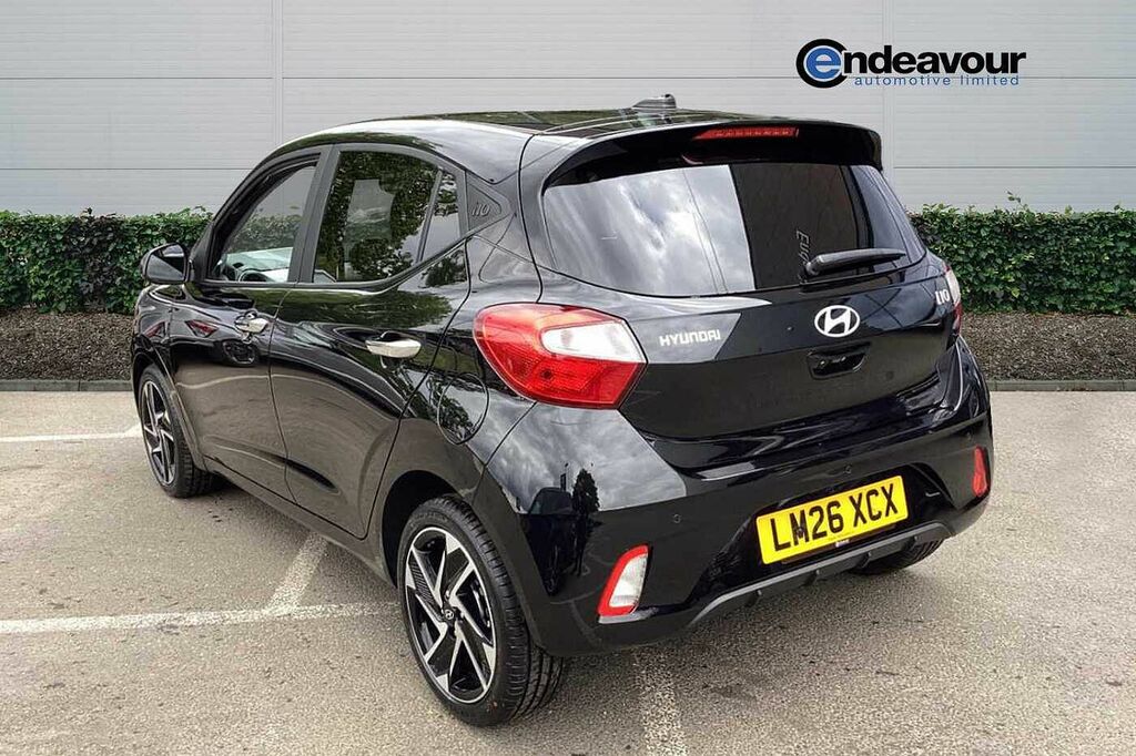 Hyundai I10 1.0 63 Premium Nav LM26XCX Black #3