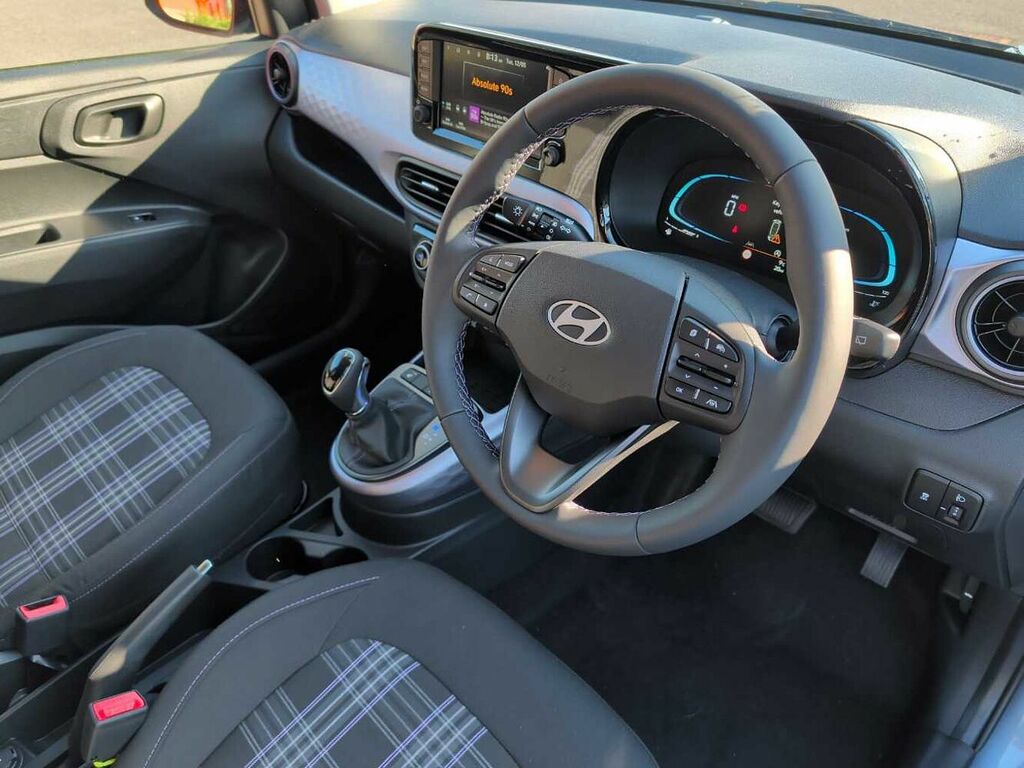 Hyundai I10 1.2 79 Premium Nav LM26XBL Blue #6