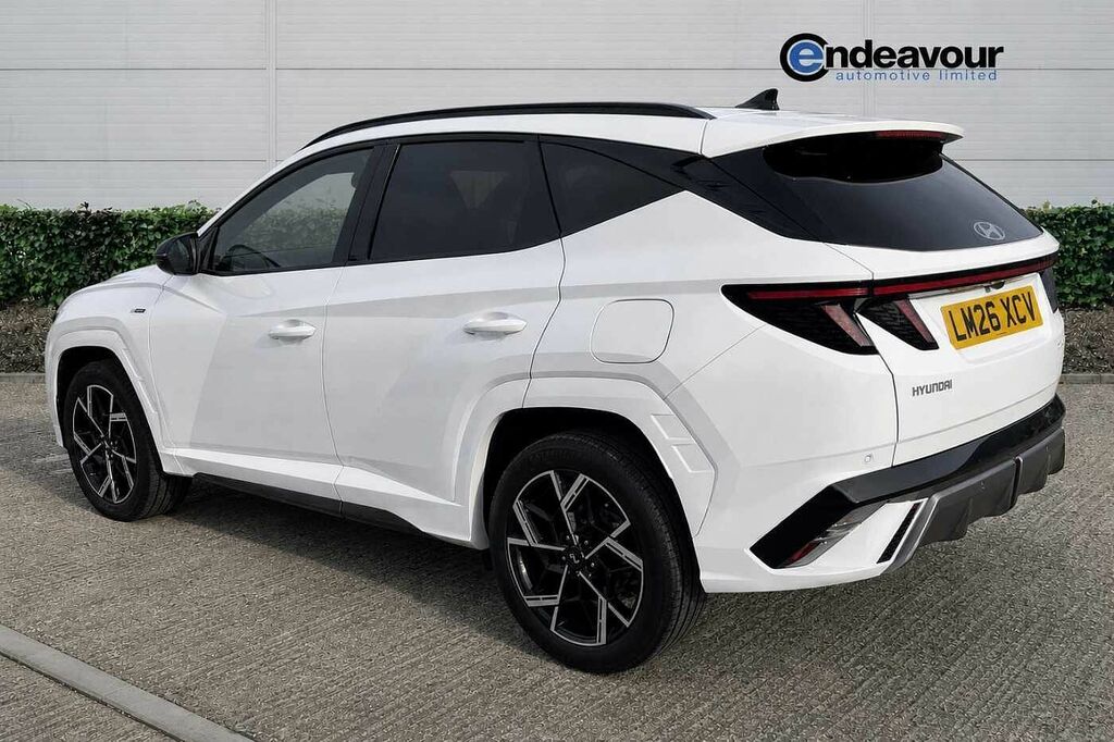 Hyundai Tucson 1.6T Hybrid N Line LM26XCV White #4